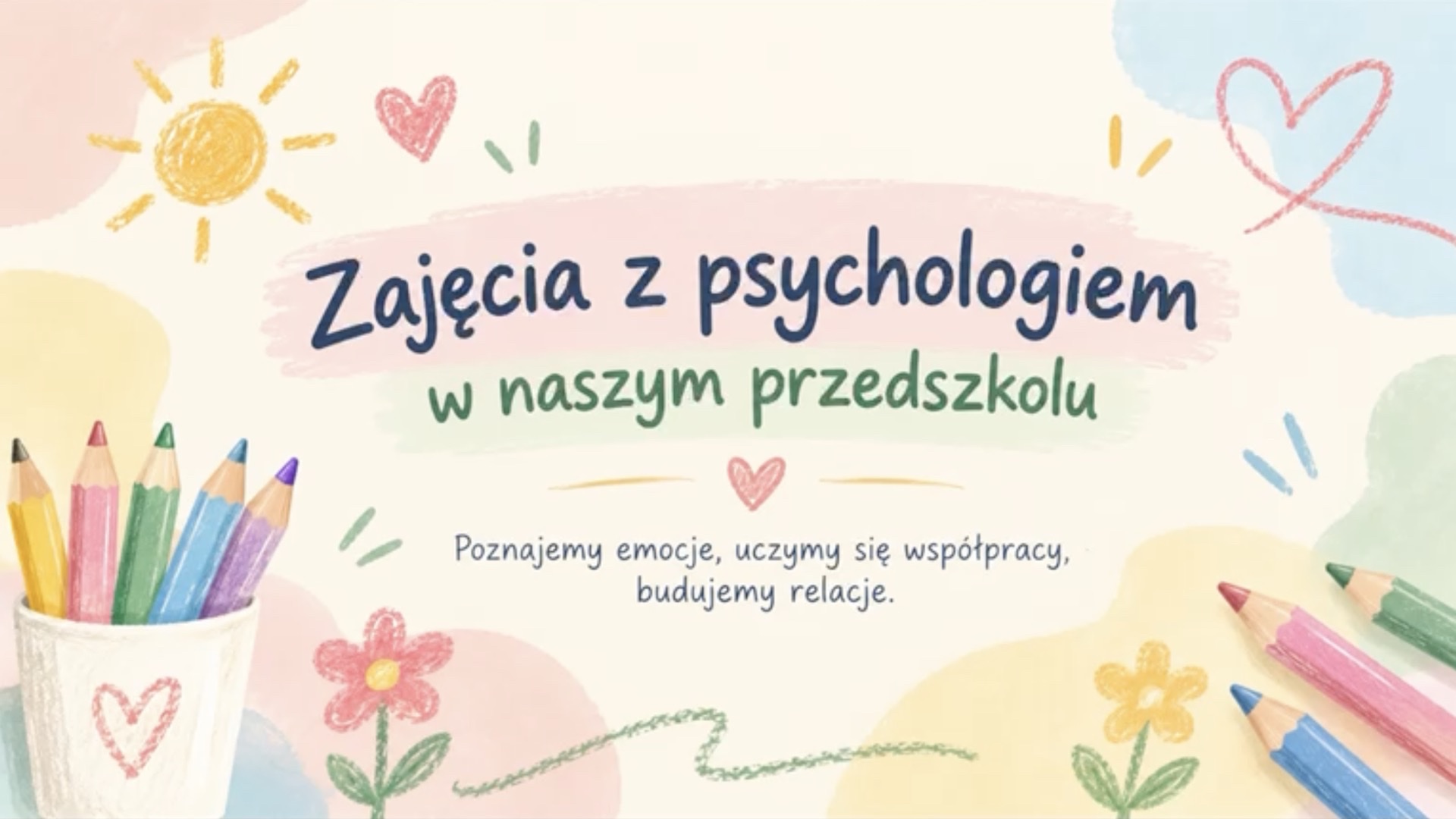 Zajęcia z psychologiem